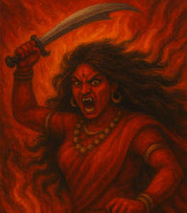 महिषासुर का शीष, चरणों में पाती हो II